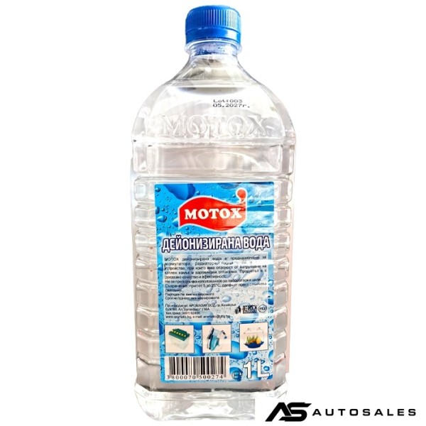 Дейонизирана вода МОТОХ 1л