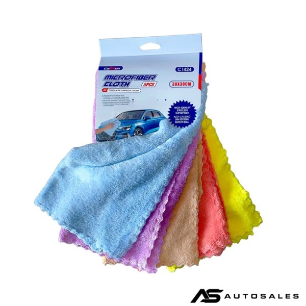 Микрофибърна кърпа PA631 30х30 5бр.