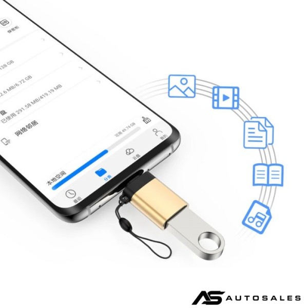 Адаптор за зарядно USB TYPE-C 1076