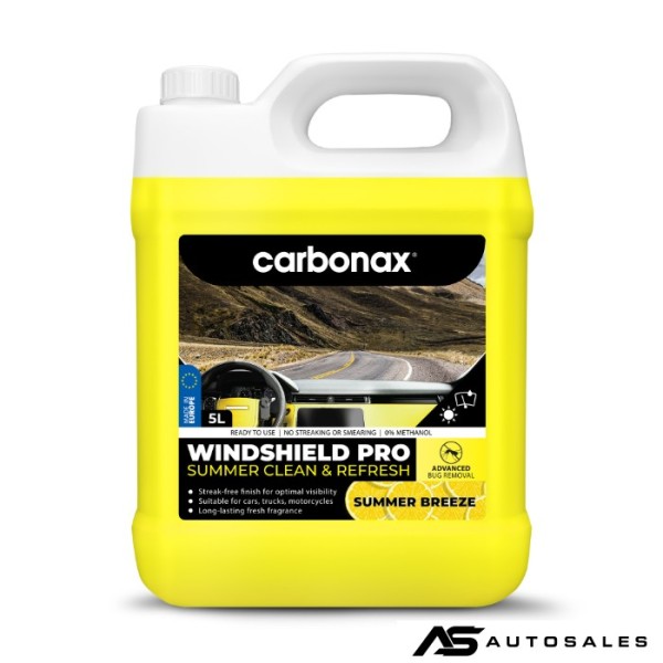 Carbonax Течност за чистачки лятна 5л - Готова жълта
