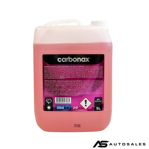 Carbonax Течност за чистачки лятна 5л - Готова розова