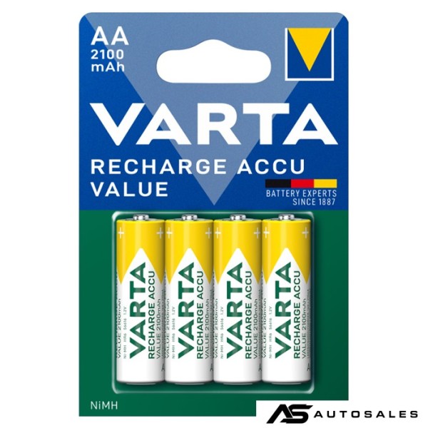 Алкална Батерия VARTA VALUE Accu AA 2100 mAh