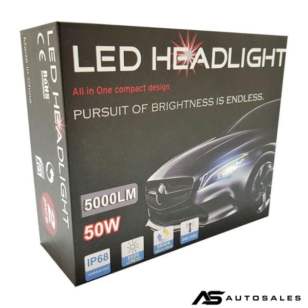 Диодни крушки 3500 H1 - 50w 2бр/к-т
