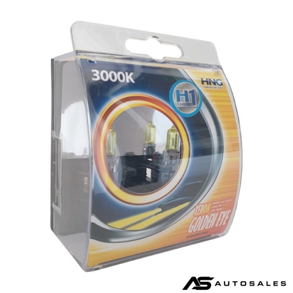 Халогенни крушки HNG H1 55W тип ''Golden eye'' жълти 2бр/к-т