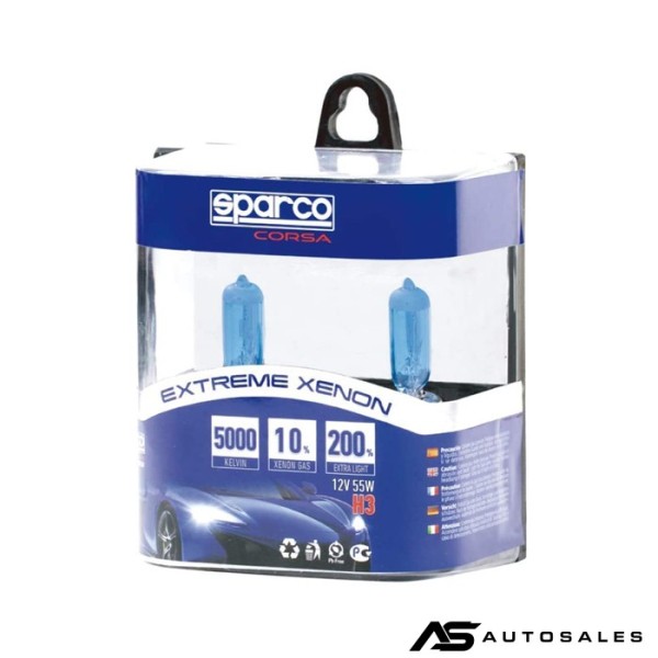 Крушки Sparco H3 12V 55W SPCB1402 2 БР/К-Т