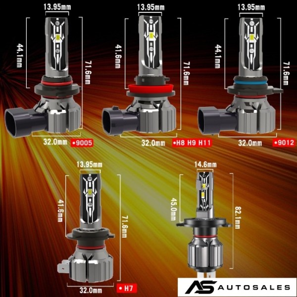 Диодни крушки Е2 H7 35W 12V
