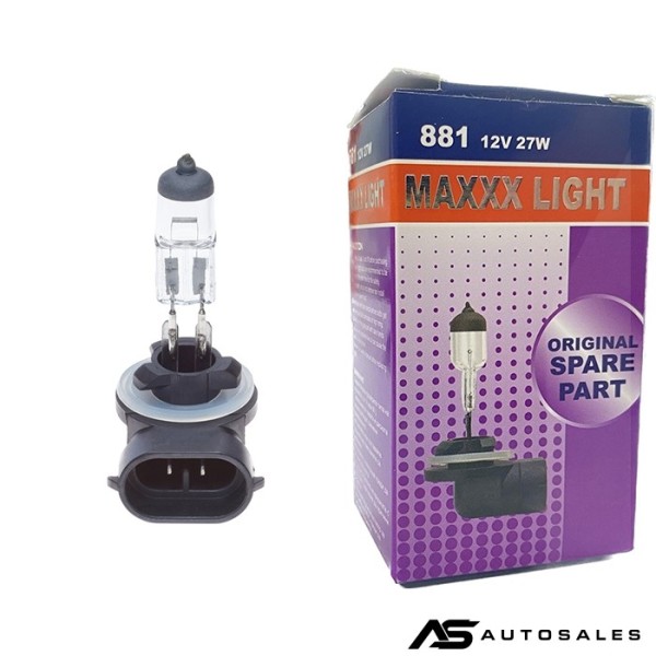 Крушка Maxxx Light - H27W/2 (881) 27W 12V