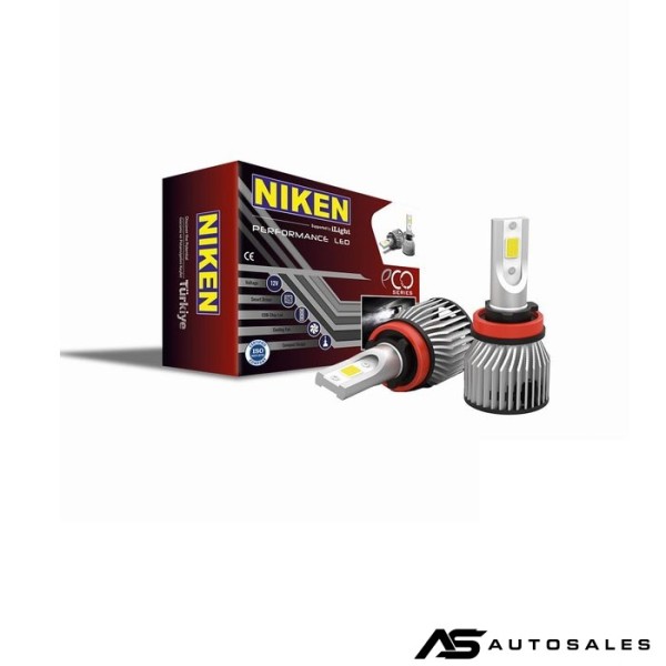 Диодни крушки NIKEN H11 ЕКО - 2бр/к-т