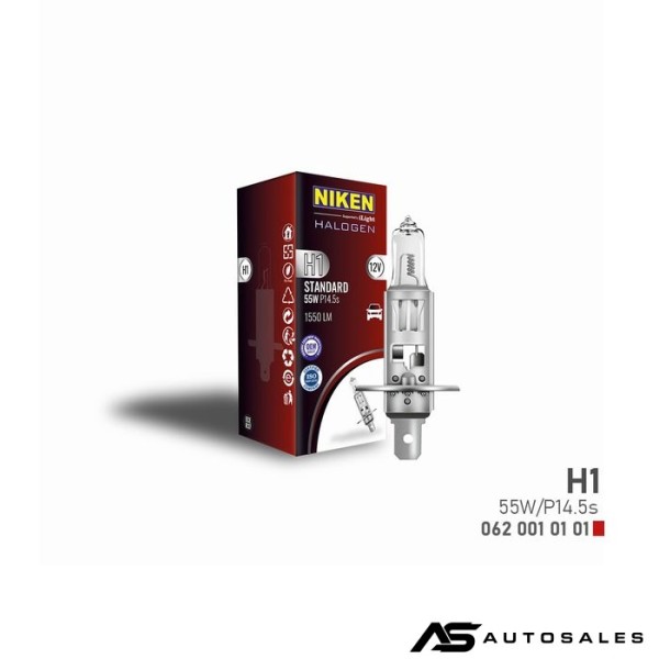 Крушка NIKEN - Н1 55W 12V