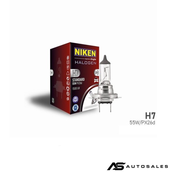 Kрушкa NIKEN - H7 55W 12V