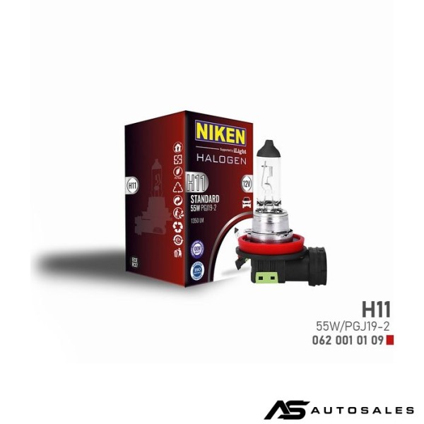 Крушка NIKEN - Н11 55W 12V