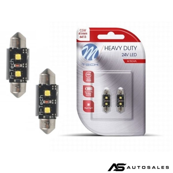 Диодни Крушки 24V Канбъс - LB9814W 41мм