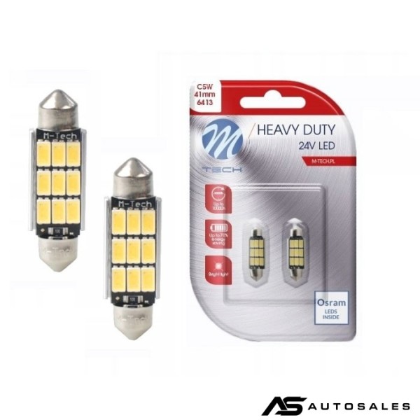 Диодни Крушки 24V Канбъс - LB9816W 41мм