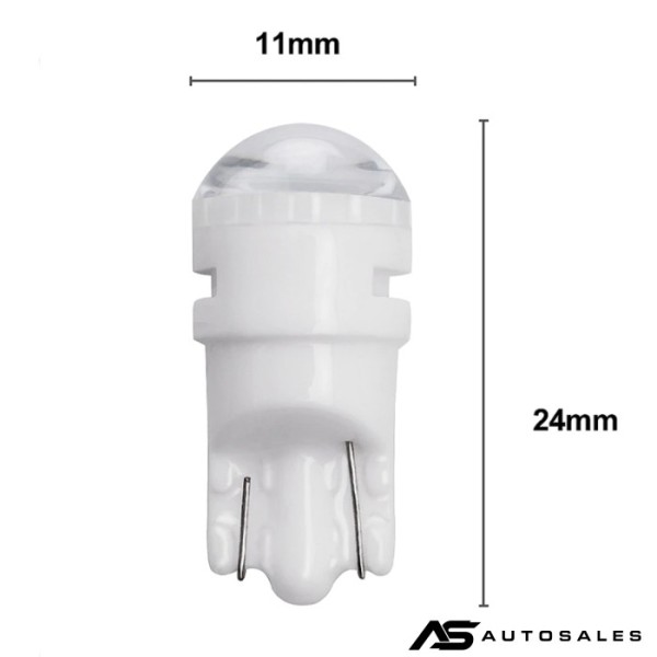 Диодни крушки - Т10 WEDGE-10 - 12V/24V - 2бр/к-т
