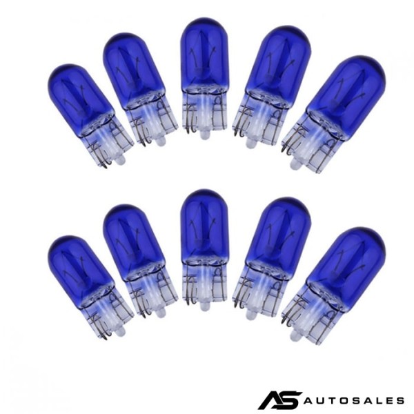 Крушка Maxxx light - T10 сини 5W 10бр/к-т