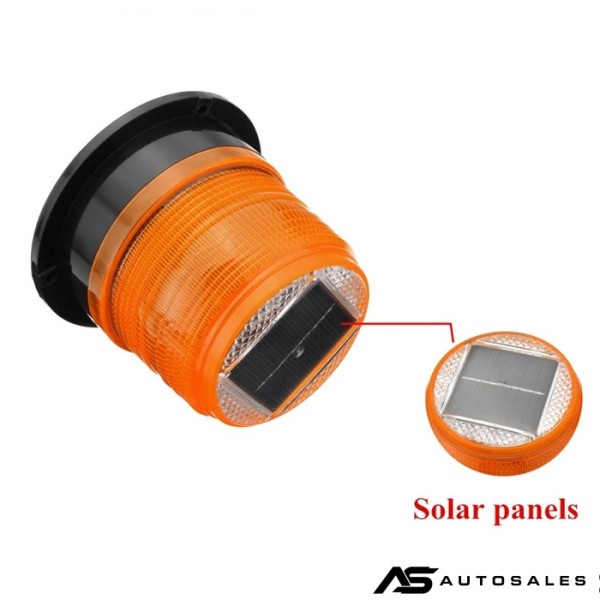 Сигнална лампа маяк 218 / 8 диода - соларна