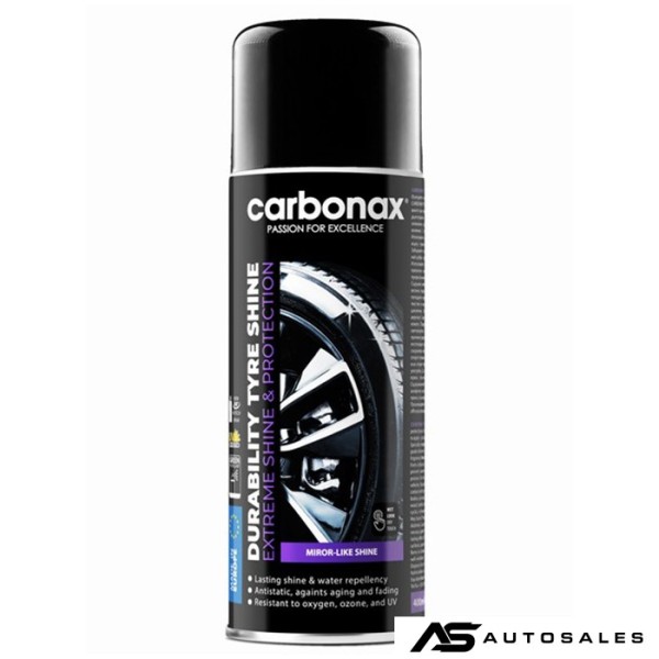Издръжлив спрей за блясък и реновиране на гуми Carbonax 400мл