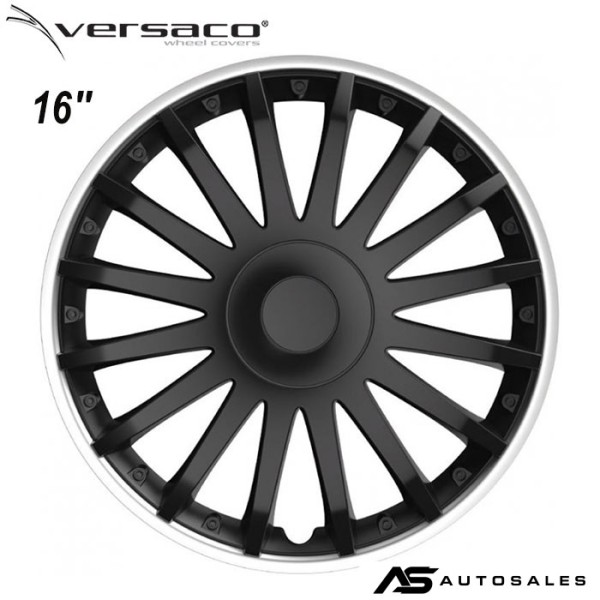 Тасове за джанти 16'' Versaco Crystal SO Black
