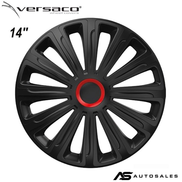 Тасове за джанти 14'' Versaco Trend RR Black