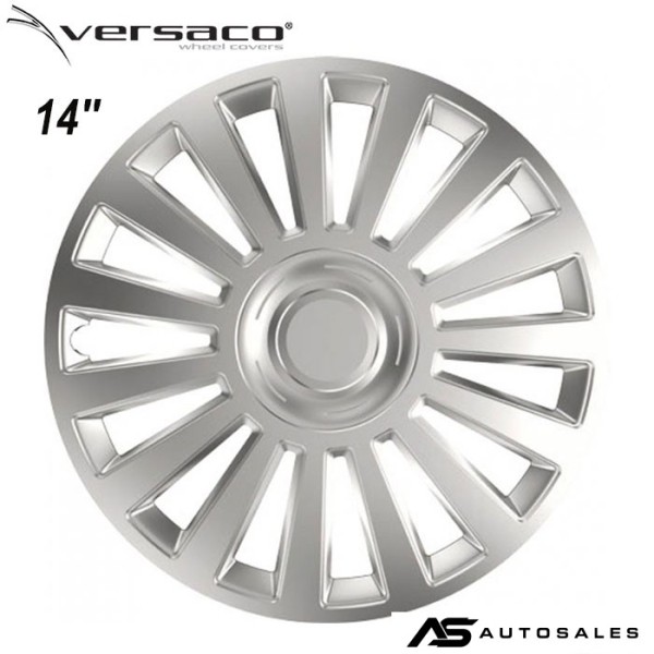 Тасове за джанти 14'' Versaco Luxury Silver