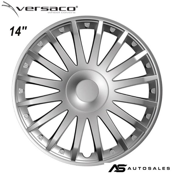 Тасове за джанти 14'' Versaco Crystal Silver