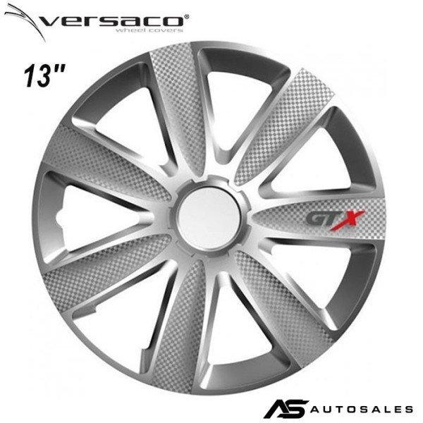 Тасове за джанти 13'' Versaco Carbon GTX - Silver