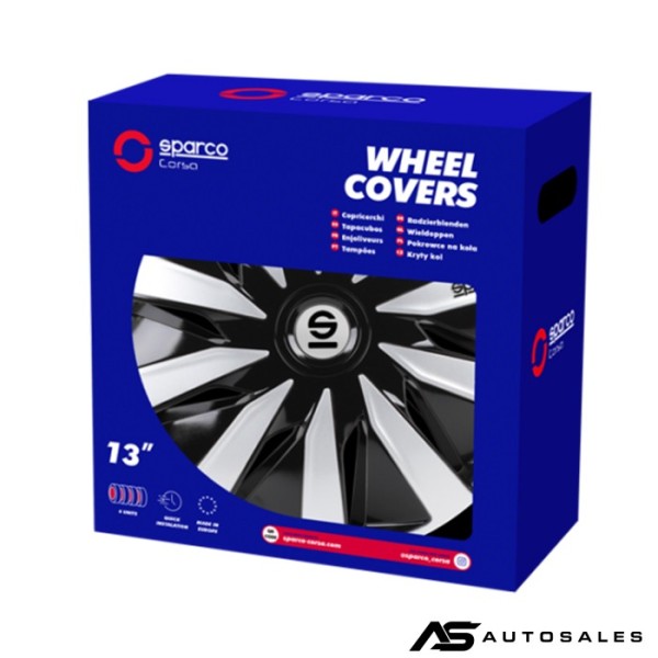 Тасове за джанти 14'' Sparco LAZIO / SPC1491BKSV
