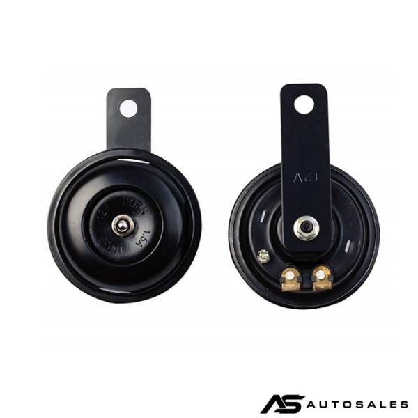 Електрически клаксон 405 - 12V Черен 90мм