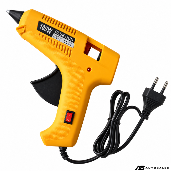 Пистолет топъл силикон PA982 100W К-Т