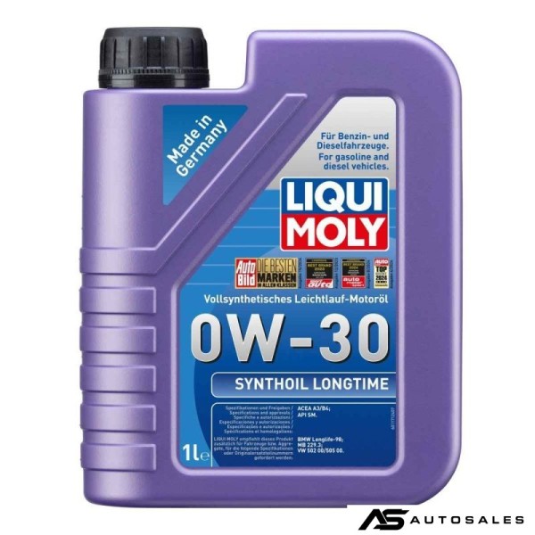 Синтетично масло Liqui Moly Longtime 0W-30 1л. - 8976