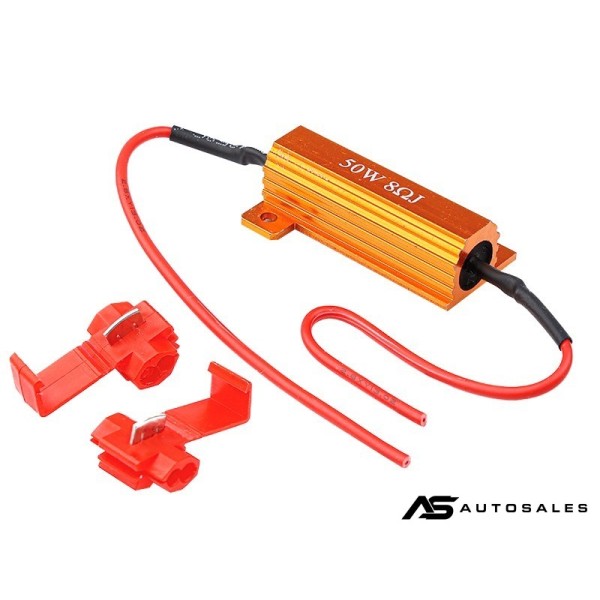 CANBUS LED резистор 50W 8 Ohm – 12V – за LED крушки - Carmotion