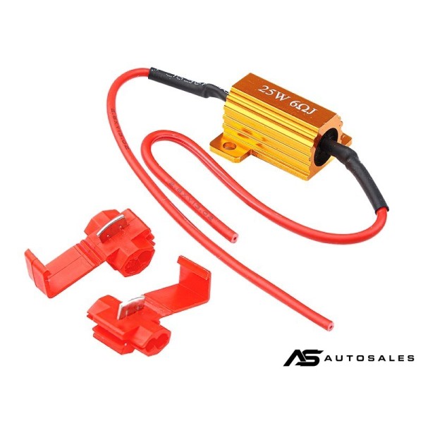 CANBUS LED резистор 25W 6 Ohm – 12V – за LED крушки - Carmotion