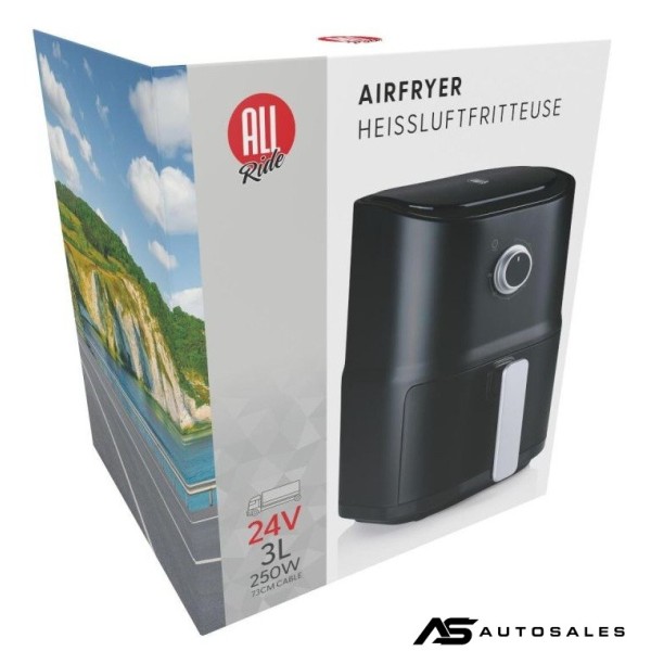 Air fryer - Еър Фрайър ALL RIDE 24V, 250W, 3L – за камиони и автомобили