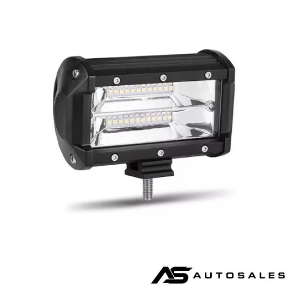 13 См 72W Мощен Лед Диоден Бар 24 Led Халоген Лампа Прожектор 12V 24V