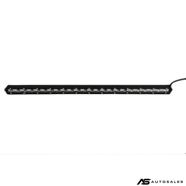 65 cm 72W Едноредов Мощен Диоден LED Лед Бар Ултра Тънък Халоген Лампа Прожектор 12V 24V за Автомобил АТВ Джип 4х4 Offroad Камион и др.