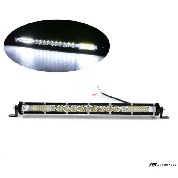 28.5 см LED Лед Диоден Бар 4500 lm, 90W Ултра Тънък 12-24V Комбинирана Combo - Flood и Spot Светлина