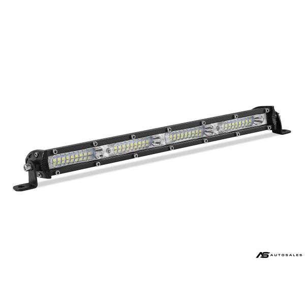 33.2 См 108W Едноредов Мощен Диоден LED Лед Бар 36 Led Ултра Тънък Халоген Лампа Прожектор 12V 24V АТВ, Джип 4х4 Offroad Камион и др.