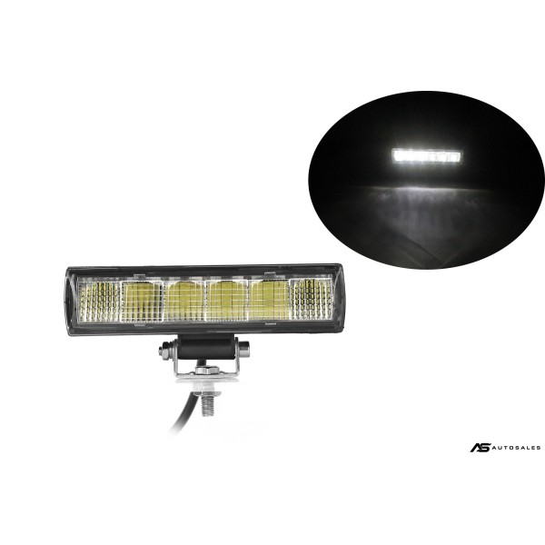 15,4 См LED Лед Бар с Комбинирана Combo Светлина, Е-Mark, 18W, 6 LED, 1500lm, 12V-24V, Автомобил, АТВ, Джип, 4х4, SUV, Offroad, Камион,Ролбар