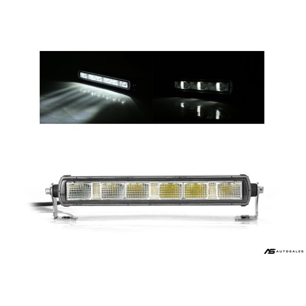28,4 См LED Лед Бар с Насоченa SPOT Светлина, Три Функции, Е-Mark, 30W, 2200lm, 12V-24V, Автомобил, АТВ, Джип, 4х4, SUV, Offroad, Камион