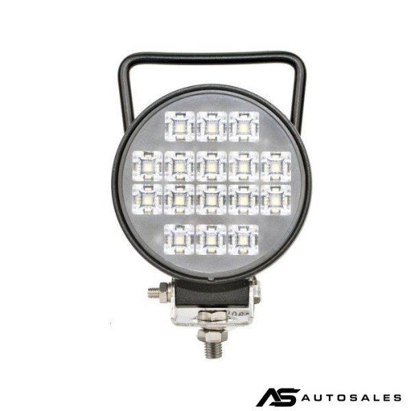 16W 1360lm LED ЛЕД Диоден Фар Работна Лампа Прожектор С Дръжка и Ключ
