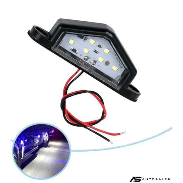 12V ЛЕД LED Диодно осветление за заден регистрационен номер за Автомобил Камион Бус Ремарке Каравана и др.