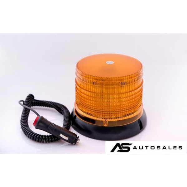 32 Led Лед Сигнална лампа, аварийна, маяк, буркан 12V 24V с магнитна база