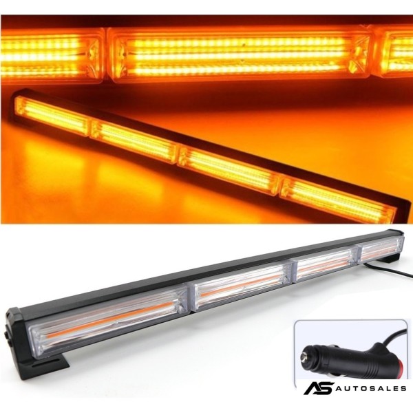 59см LED Блиц Бар 72W 12V / 24V с 9 Режима - Сигнална Аварийна Лампа за Пътна Помощ, Репатрак, Платформа и Камион