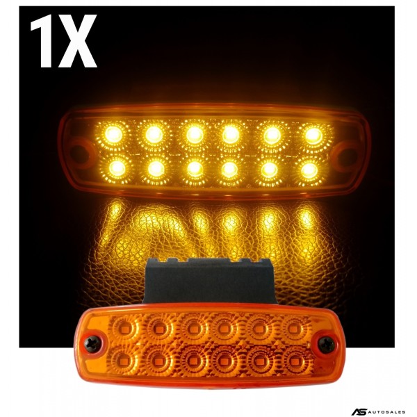 12 LED ЛЕД Аварийна Лампа За Пътна Помощ, Жълта Блиц Светлина, Мигаща, Оранжев, Със Стойка, Водоустойчив, 12V-24V