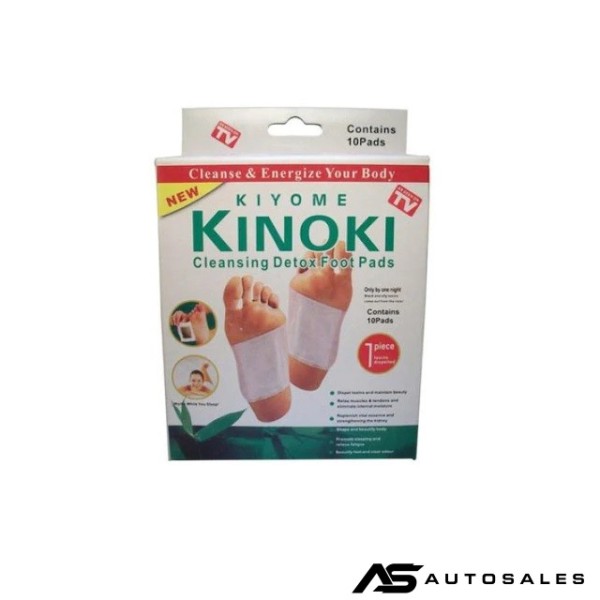 10 бр. Детоксикиращи пластири за ходила KINOKI с бамбукова киселина