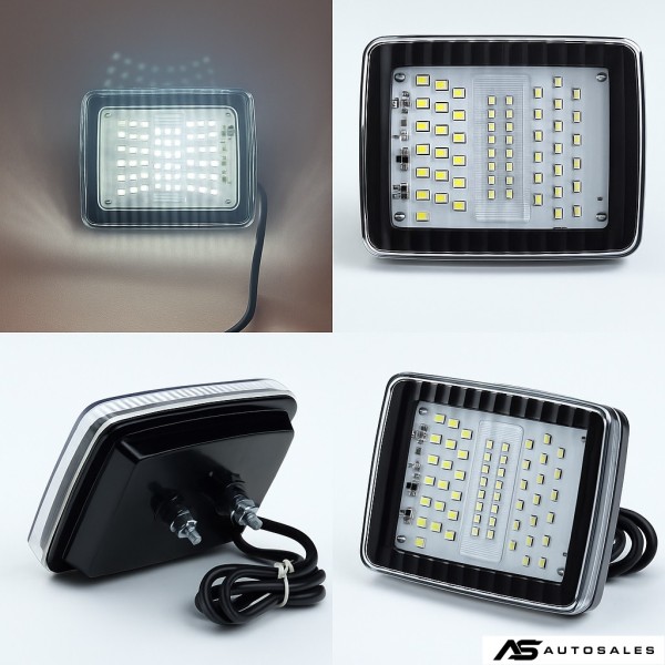 LED бяла задна светлина – габарит с 70 LED диода, 12–24V