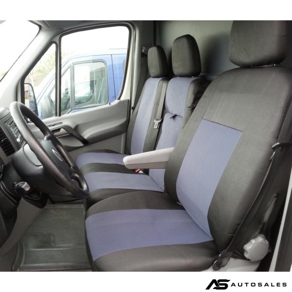 2+1 Калъфи тапицерия за предни седалки за Мерцедес Спринтер W906 2006+ Mercedes Sprinter, Фолксваген Крафтер Volkswagen Crafter TAP116