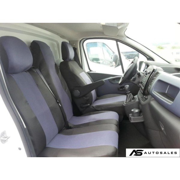 2+1 Калъфи тапицерия за предни седалки за Опел Виваро Opel Vivaro 2014+ Рено Трафик Renault Trafic 2014+ TAP285