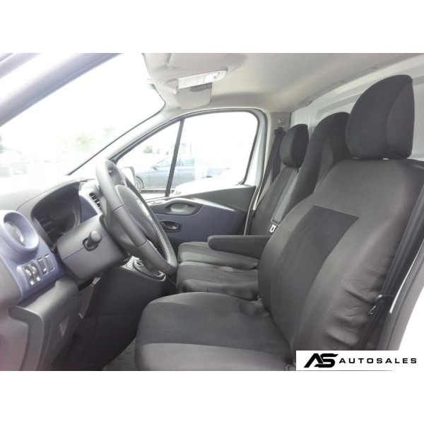 2+1 Калъфи тапицерия за предни седалки за Опел Виваро Opel Vivaro Рено Трафик Renault Trafic 2014+